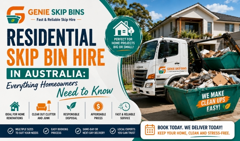 Residential Skip Bin Hire in Australia: Everything Homeowners Need to Know